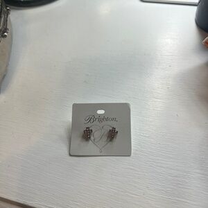 Brighton cross earrings